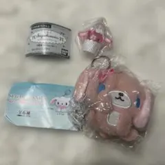 シュガーバニーズ ももうさ ぬいぐるみキーホルダー＆カップケーキチャーム