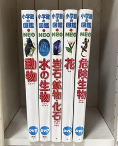 小学館の図鑑NEO 5冊セット