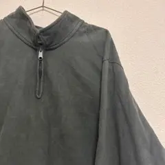 ヴィンテージ　古着　海外　スウェット　メンズ　ダークグリーン
