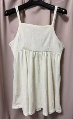 しまむら★キャミソール ペプラム
