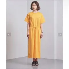 【美品】Fill the bill ウエスタン Tシャツワンピース　イエロー