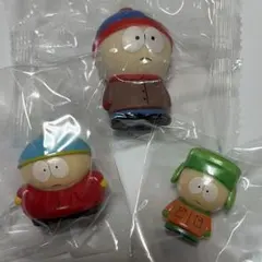 SOUTH PARK サウスパーク　バスボム　フィギュア　ガチャ 3個セット