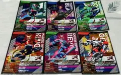 仮面ライダー レアカード 6枚セット