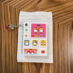 サンリオ シークレット タイルシール風ミニミラー キティ＆ミミィ