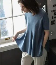 専用です！！　OPAQUE.CLIP 半袖　UVアイスタッチ ペプラムニット