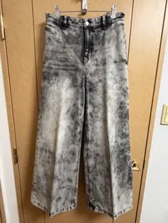 【CLEL】ヴィンテージデザイン フレアデニムパンツ