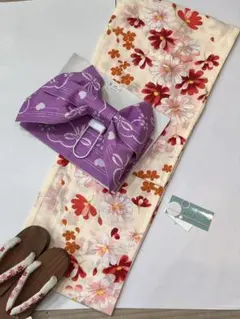 浴衣・帯・草履セット