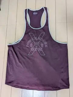 POWERHOUSE GYM 　ビートム　タンクトップ バーガンディ　　値下げ