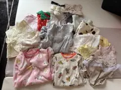 新生児 女の子 ロンパース等 まとめ売り 50 60 70