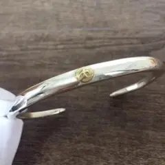 イーグル　シルバー　バングル　フリーサイズ　鷹　アクセサリー