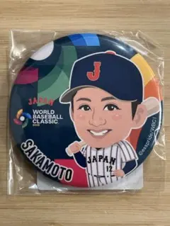 【侍ジャパン】坂本誠志郎 缶バッジ(WBC 2026ver.)モバガチャ■阪神