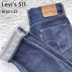 希少✨リーバイス511　W30　ビッグE　赤耳　USA製　濃紺　145周年