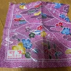 沖縄紅型　ハンカチ^_^ 新品　　プレゼントにも^_^