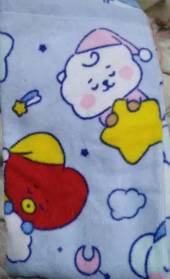 フェイスタオル　BT21　BTS　テテ　RJ　チミー　マン　RM　グク