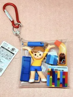 懐かしい『文房具』ガチャ詰めポーチ　クーピーペンシル　アラビックヤマト　レトロ