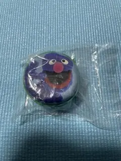 セサミストリート 缶ポーチ セサミストリートマーケット限定　グローバー　オスカー