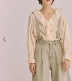 【前後着用可能】２ＷＡＹフリルクロスブラウス