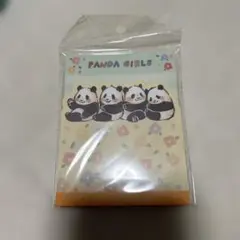 パンダガールズ ダイカットメモ