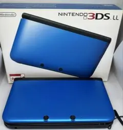 ランクA)美品Nintendo 3DS LL 青 本体 箱付き