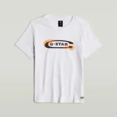 G-STAR RAW Old Skool Logo Top ロゴグラフィックTのサムネイル