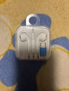 新品未開封 aeae イヤホン 有線 スカイブルー - メルカリ