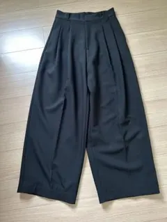 ZARA ワイドスラックス　バギーパンツのサムネイル