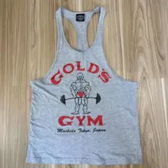 GOLD'S GYM タンクトップ Mサイズ グレー