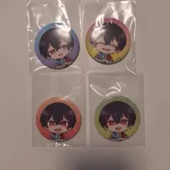 カラフルピーチ　ゆあんくん　缶バッチ