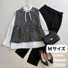 セレモニー3点セット★入学式 卒業式 ジレ ママスーツ 通勤 黒 きれいめ