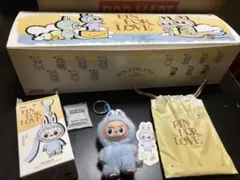 【D】LABUBU PIN FOR LOVE ミニラブブ イニシャル ぬいぐるみ