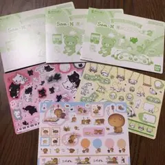 ジャンボシールダス　サンエックス　オールスターズ2 ３つセットのサムネイル