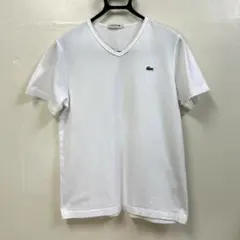 LACOSTE ラコステ Vネック Tシャツ ホワイトのサムネイル
