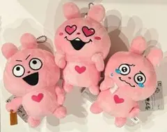 にしむらゆうじ カバンに付けられるぬいぐるみ ラブラビットの推し活 3点セット③