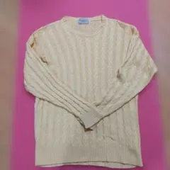 ポール・スチュアート　綿ニット