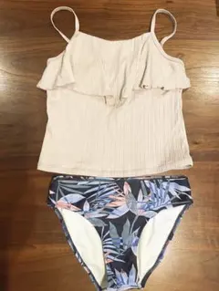 ROXY フリルタンクトップ セパレート水着　150 女の子