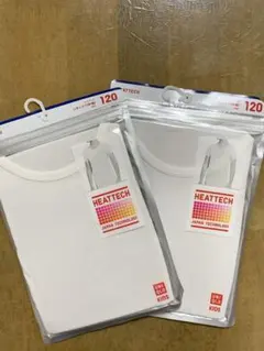 UNIQLO KIDS HEATTECH アンダーシャツ 120ホワイト