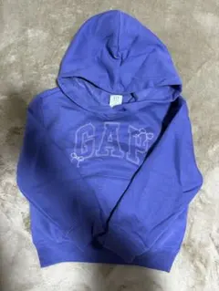GAP キッズパーカー 6-7 紫（Sサイズ）
