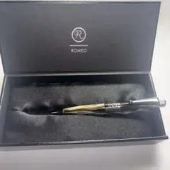 美品】ROMEO ロメオ No3. ES レザーボールペン 黄櫨(はぜ) - メルカリ