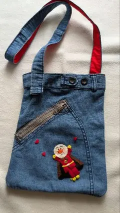 デニムリメイク　　ショルダーバッグ