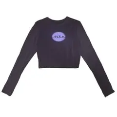 NIKE ロンT クロップド丈 y2k フェアリーグランジ 平成ギャル