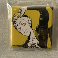 ペルソナ5 坂本竜司 スカル 缶バッジ アクリルキーホルダー セット