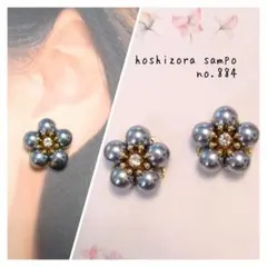 ✴no.884✴　ハンドメイドピアス・イヤリング