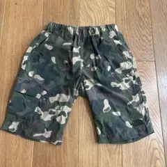 ノースフェイス　迷彩　ハーフパンツ　120
