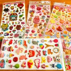 めちゃらぶシール　4枚