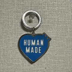 HUMAN MADE ハート型キーホルダー ブルーのサムネイル