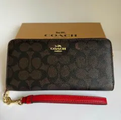 新品 COACH コーチ 長財布 スタープリント シグネチャー CW296 - メルカリ