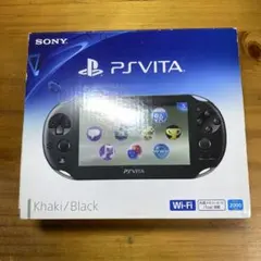 PSVITA 2000 本体 カーキーブラック ほぼ新品 6263