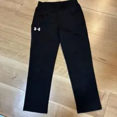 Under Armour 黒 ジャージパンツ 100cm~