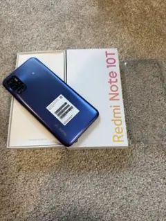 Redmi Note 10T 青 ケース付きのサムネイル