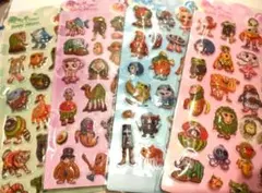 イタリアンブレインロット　きゅん～ポップシール 4枚セット